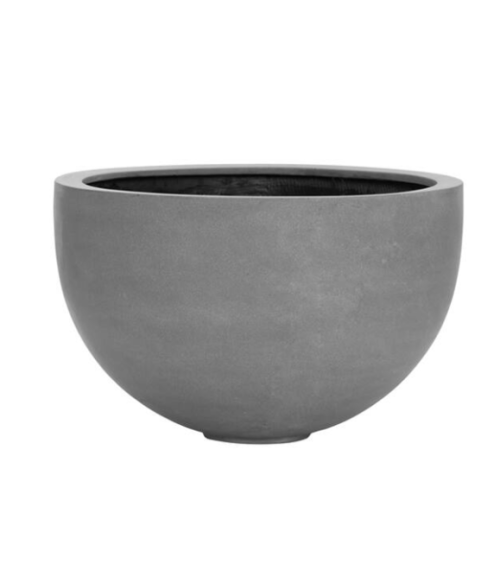 Pot Boule Gris Large