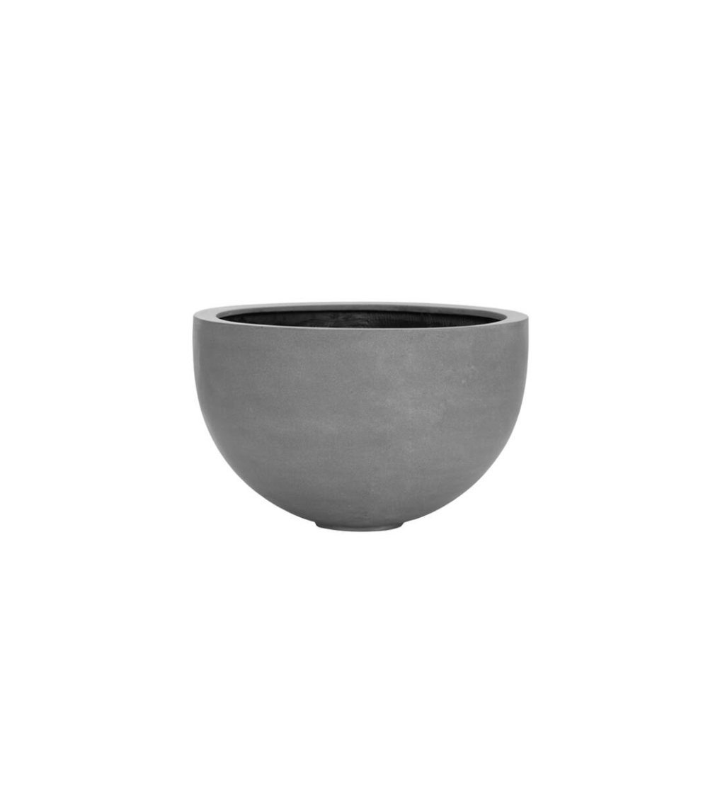 Pot Boule Gris Large